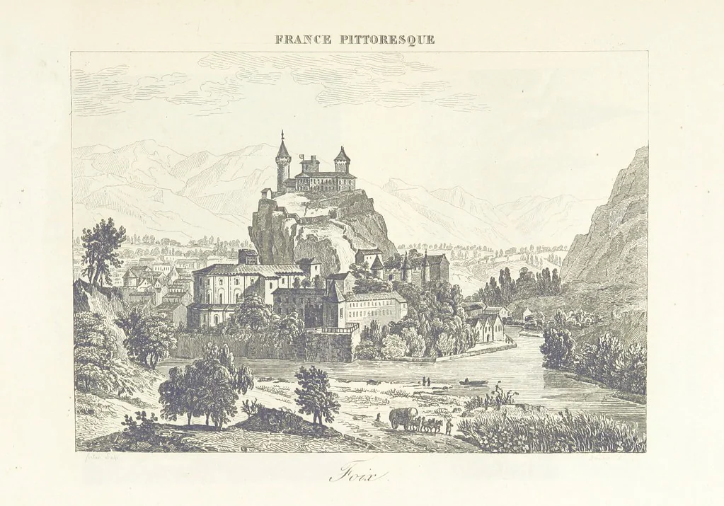 An illustration from France pittoresque, ou description ... des départements et colonies de la France ... pur A. H, 1838, leaf 509