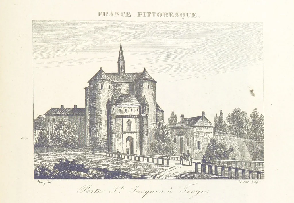 An illustration from France pittoresque, ou description ... des départements et colonies de la France ... pur A. H, 1838, leaf 513