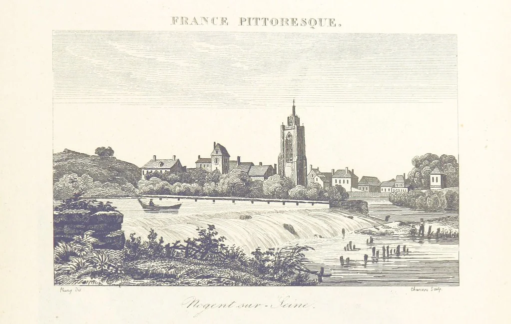 An illustration from France pittoresque, ou description ... des départements et colonies de la France ... pur A. H, 1838, leaf 519