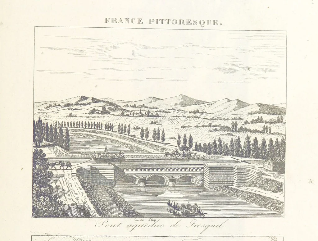 An illustration from France pittoresque, ou description ... des départements et colonies de la France ... pur A. H, 1838, leaf 521