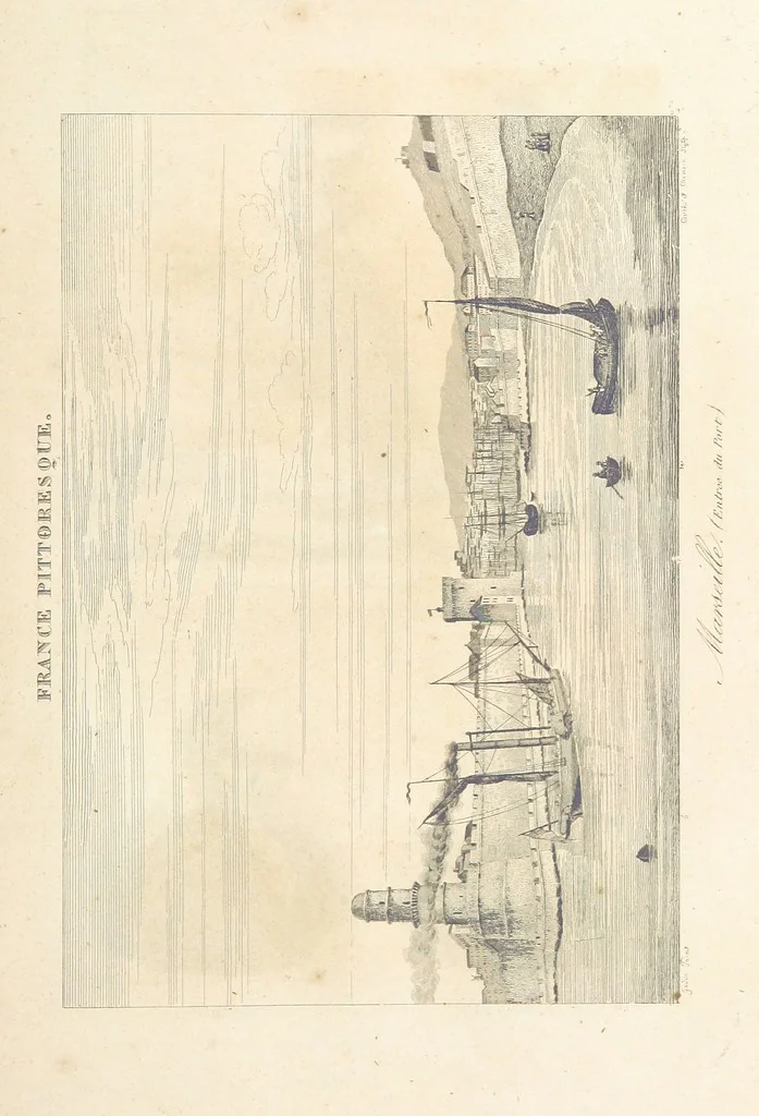 An illustration from France pittoresque, ou description ... des départements et colonies de la France ... pur A. H, 1838, leaf 537