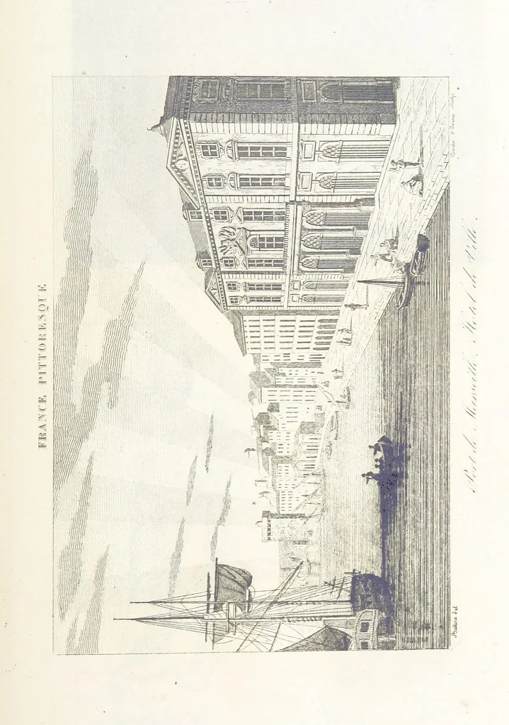 An illustration from France pittoresque, ou description ... des départements et colonies de la France ... pur A. H, 1838, leaf 547