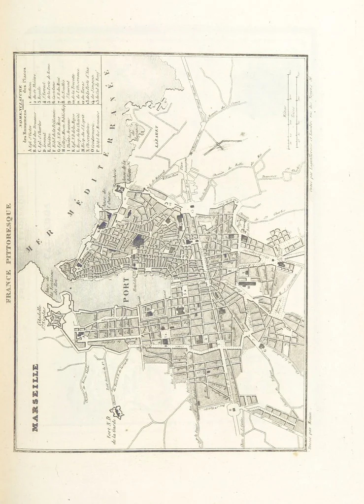 An illustration from France pittoresque, ou description ... des départements et colonies de la France ... pur A. H, 1838, leaf 551