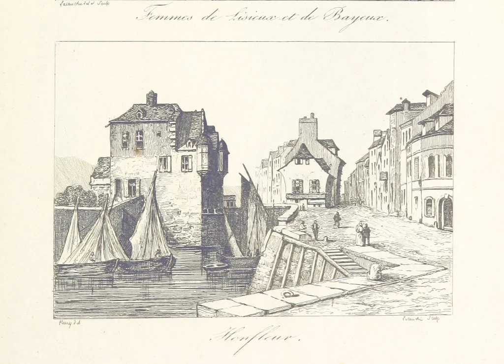An illustration from France pittoresque, ou description ... des départements et colonies de la France ... pur A. H, 1838, leaf 557