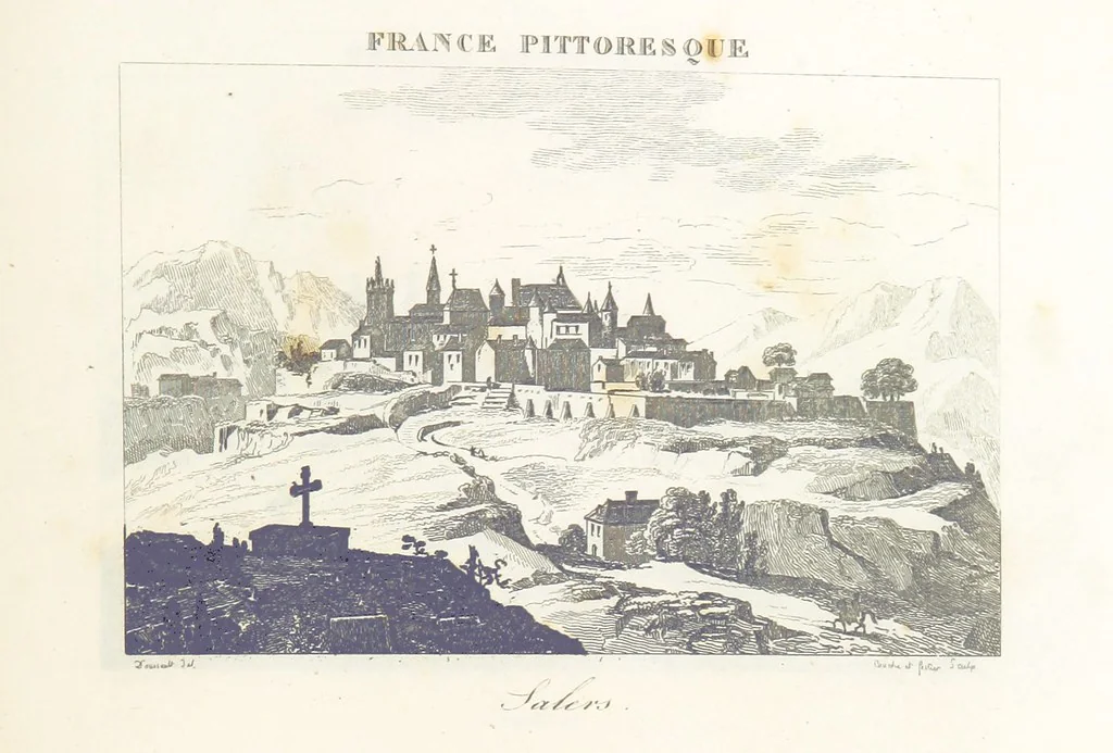 An illustration from France pittoresque, ou description ... des départements et colonies de la France ... pur A. H, 1838, leaf 561