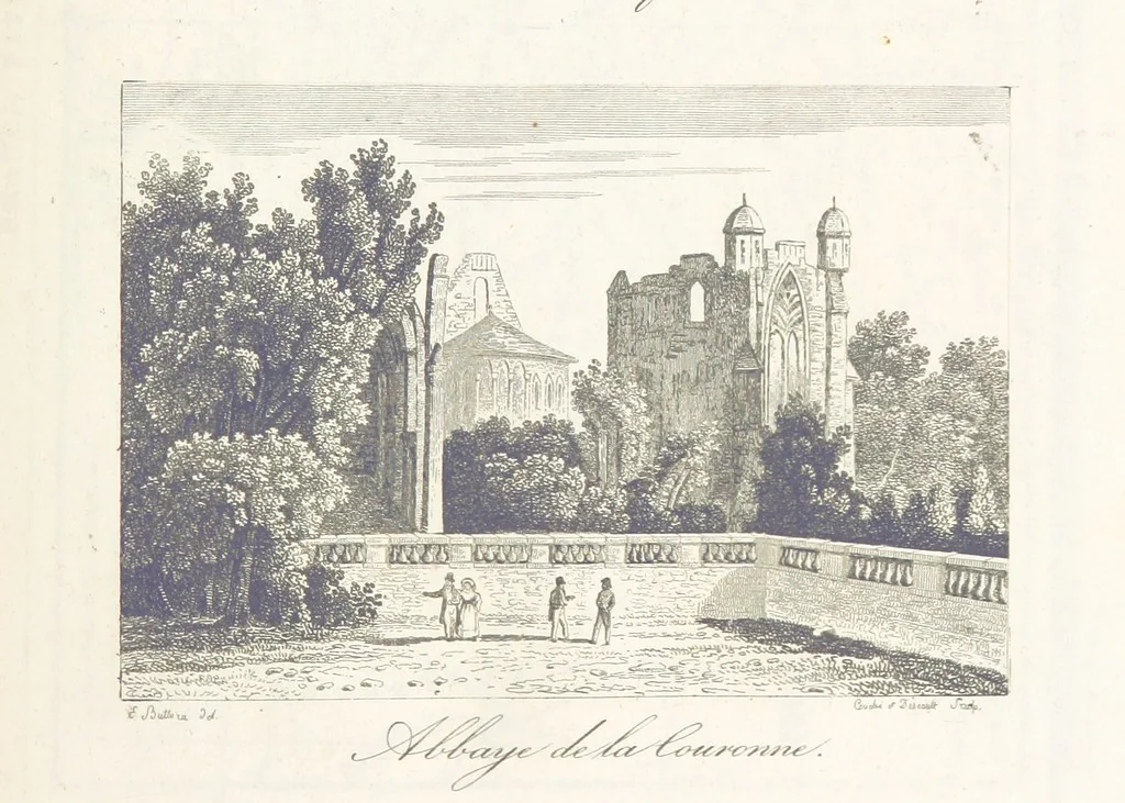 An illustration from France pittoresque, ou description ... des départements et colonies de la France ... pur A. H, 1838, leaf 573