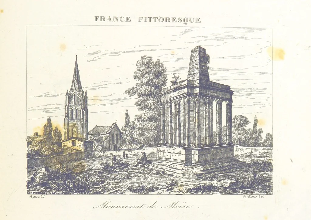 An illustration from France pittoresque, ou description ... des départements et colonies de la France ... pur A. H, 1838, leaf 579