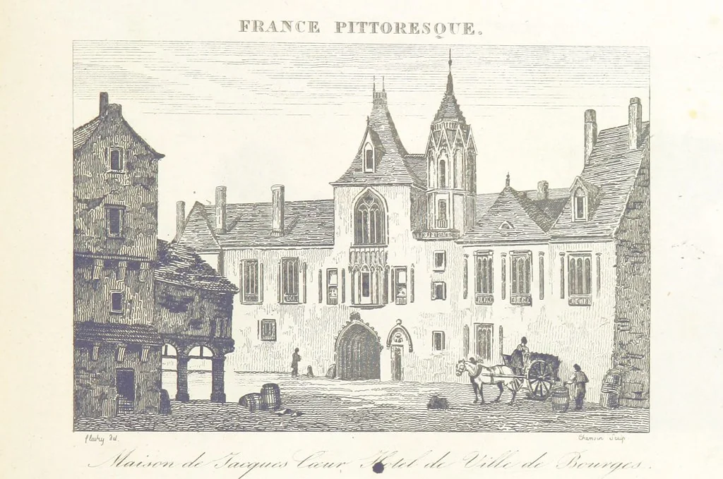 An illustration from France pittoresque, ou description ... des départements et colonies de la France ... pur A. H, 1838, leaf 587