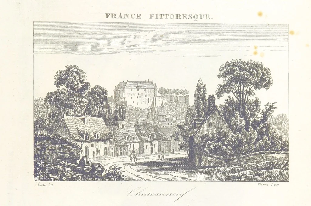 An illustration from France pittoresque, ou description ... des départements et colonies de la France ... pur A. H, 1838, leaf 589