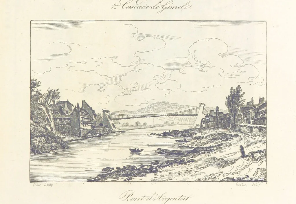 An illustration from France pittoresque, ou description ... des départements et colonies de la France ... pur A. H, 1838, leaf 597
