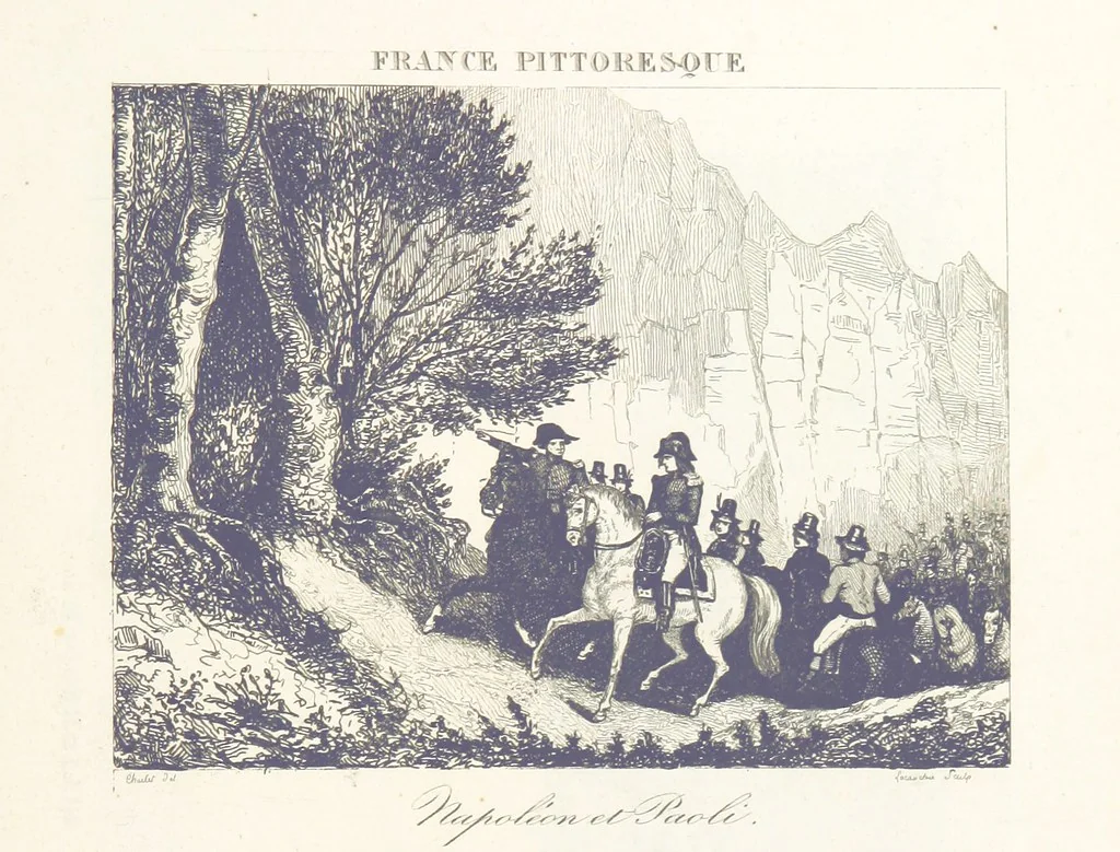 An illustration from France pittoresque, ou description ... des départements et colonies de la France ... pur A. H, 1838, leaf 605