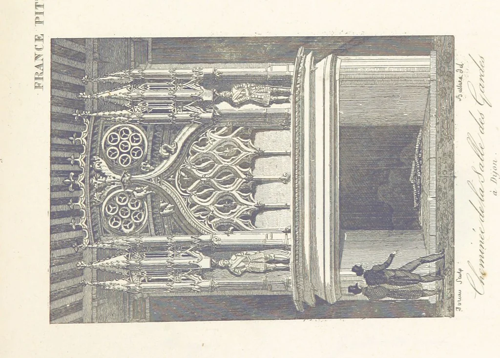 An illustration from France pittoresque, ou description ... des départements et colonies de la France ... pur A. H, 1838, leaf 611