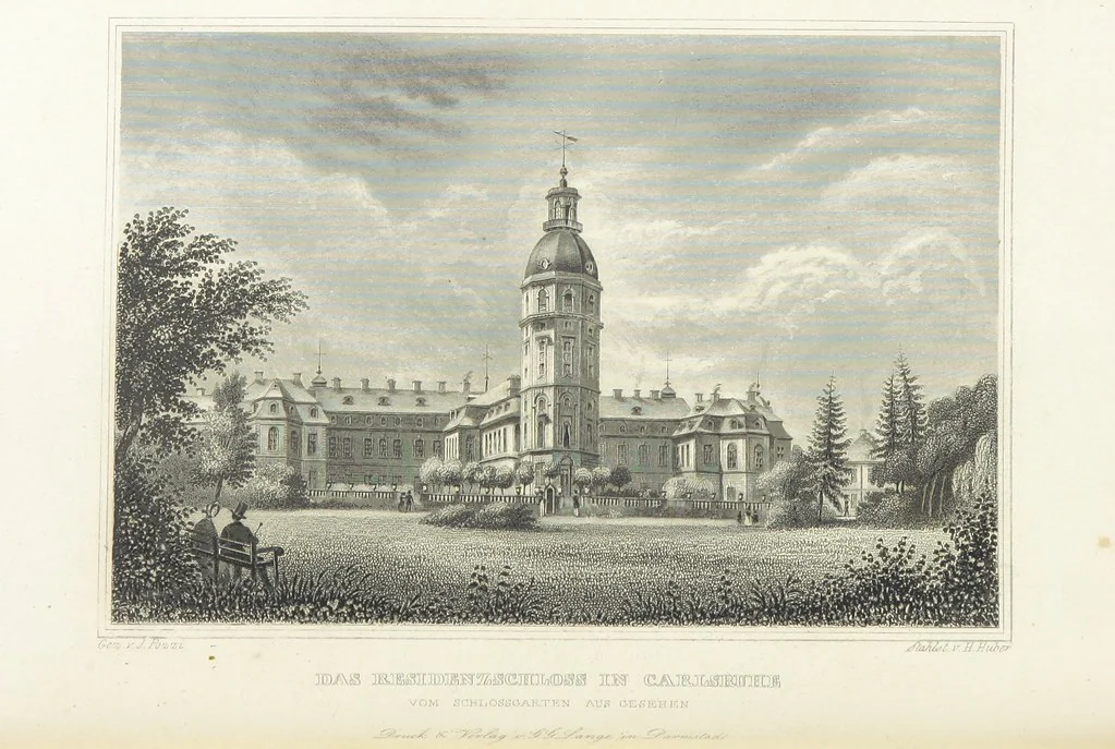 An illustration from Das Grossherzogthum Baden in malerischen Original-Ansichten. In Stahl gest. von J. Poppel und andern Begleitet von einem historischtopographischen Text von Dr. E. H, 1860, leaf 100