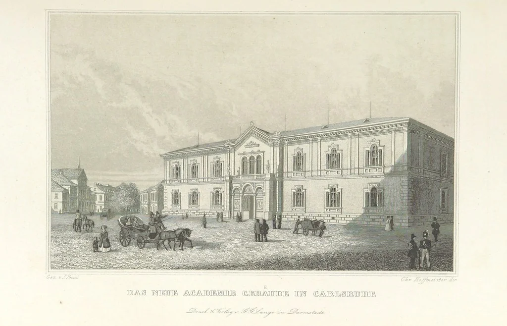 An illustration from Das Grossherzogthum Baden in malerischen Original-Ansichten. In Stahl gest. von J. Poppel und andern Begleitet von einem historischtopographischen Text von Dr. E. H, 1860, leaf 105