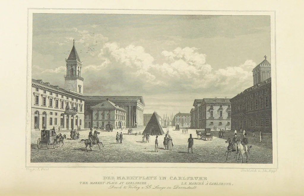 An illustration from Das Grossherzogthum Baden in malerischen Original-Ansichten. In Stahl gest. von J. Poppel und andern Begleitet von einem historischtopographischen Text von Dr. E. H, 1860, leaf 108