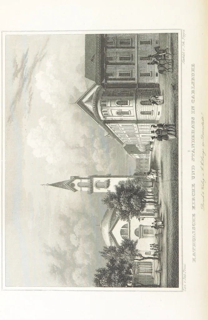 An illustration from Das Grossherzogthum Baden in malerischen Original-Ansichten. In Stahl gest. von J. Poppel und andern Begleitet von einem historischtopographischen Text von Dr. E. H, 1860, leaf 112