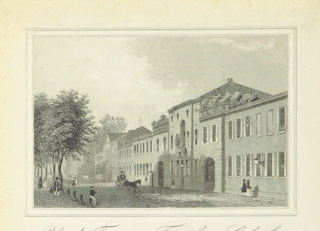 An illustration from Das Grossherzogthum Baden in malerischen Original-Ansichten. In Stahl gest. von J. Poppel und andern Begleitet von einem historischtopographischen Text von Dr. E. H, 1860, leaf 116