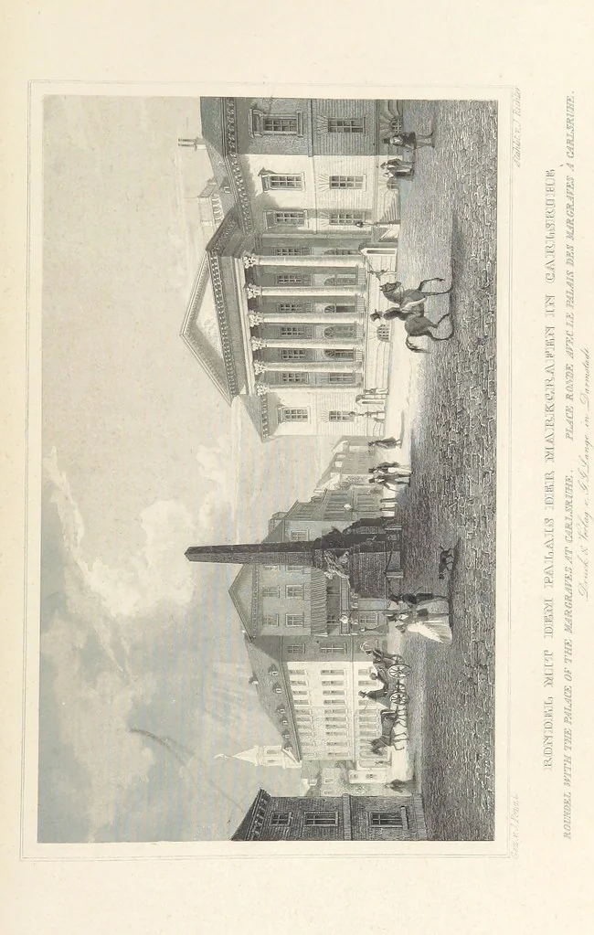 An illustration from Das Grossherzogthum Baden in malerischen Original-Ansichten. In Stahl gest. von J. Poppel und andern Begleitet von einem historischtopographischen Text von Dr. E. H, 1860, leaf 121