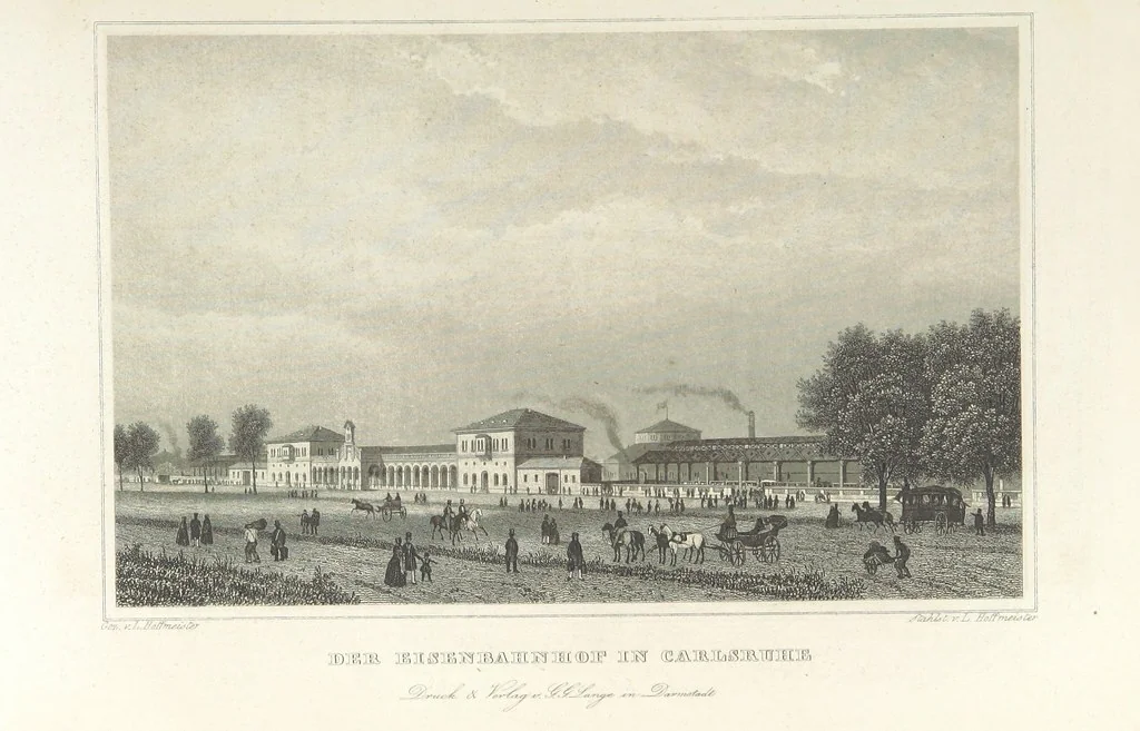 An illustration from Das Grossherzogthum Baden in malerischen Original-Ansichten. In Stahl gest. von J. Poppel und andern Begleitet von einem historischtopographischen Text von Dr. E. H, 1860, leaf 131
