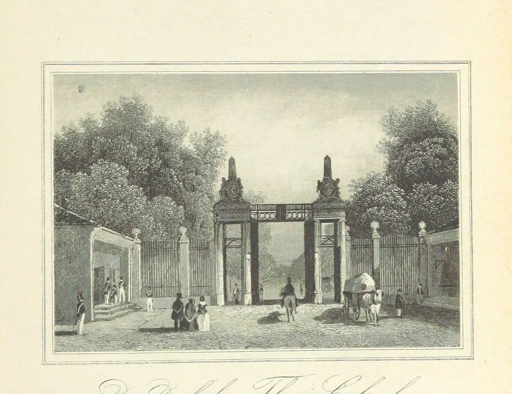 An illustration from Das Grossherzogthum Baden in malerischen Original-Ansichten. In Stahl gest. von J. Poppel und andern Begleitet von einem historischtopographischen Text von Dr. E. H, 1860, leaf 133