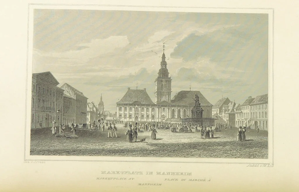 An illustration from Das Grossherzogthum Baden in malerischen Original-Ansichten. In Stahl gest. von J. Poppel und andern Begleitet von einem historischtopographischen Text von Dr. E. H, 1860, leaf 150