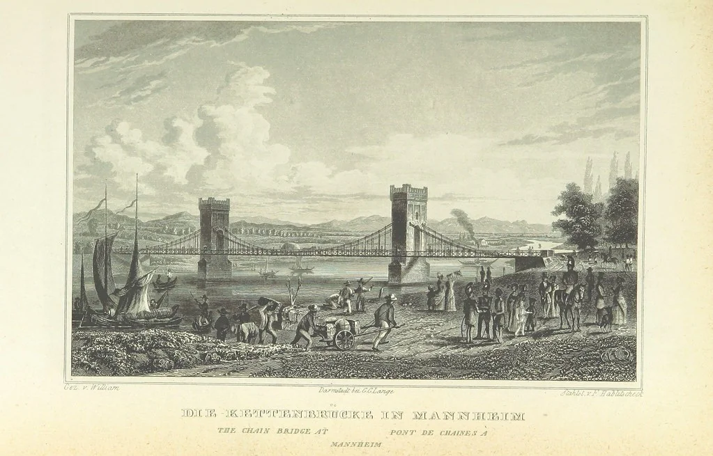 An illustration from Das Grossherzogthum Baden in malerischen Original-Ansichten. In Stahl gest. von J. Poppel und andern Begleitet von einem historischtopographischen Text von Dr. E. H, 1860, leaf 165