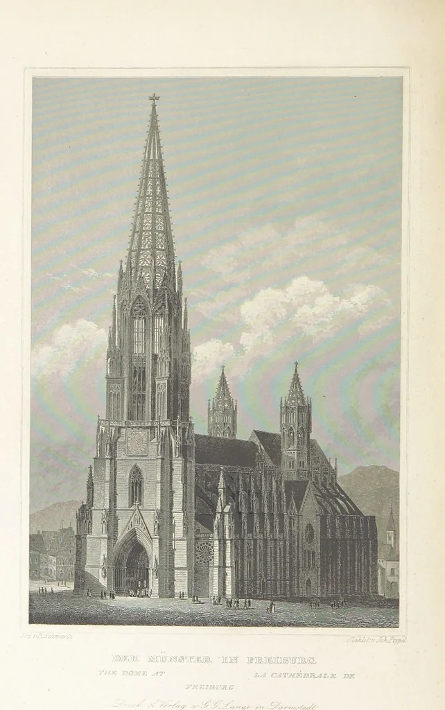 An illustration from Das Grossherzogthum Baden in malerischen Original-Ansichten. In Stahl gest. von J. Poppel und andern Begleitet von einem historischtopographischen Text von Dr. E. H, 1860, leaf 184