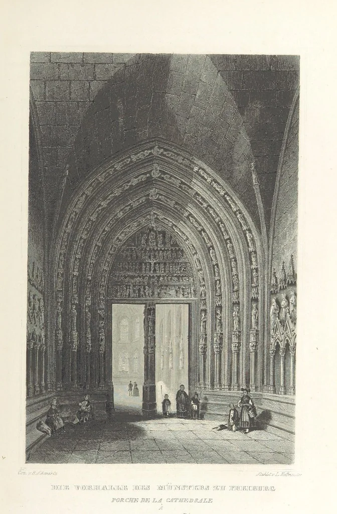An illustration from Das Grossherzogthum Baden in malerischen Original-Ansichten. In Stahl gest. von J. Poppel und andern Begleitet von einem historischtopographischen Text von Dr. E. H, 1860, leaf 187