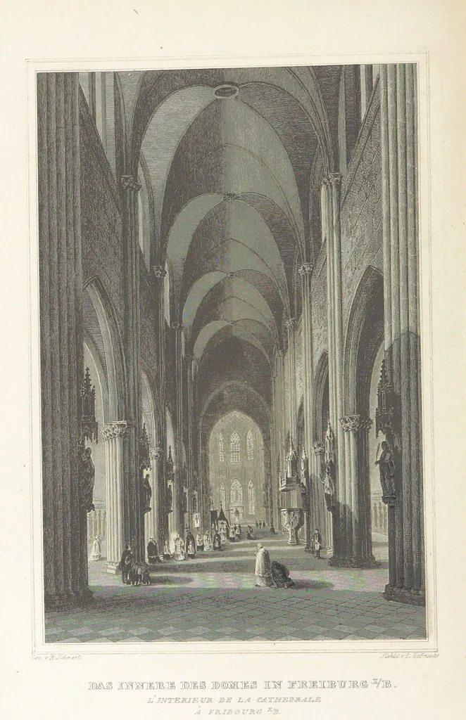 An illustration from Das Grossherzogthum Baden in malerischen Original-Ansichten. In Stahl gest. von J. Poppel und andern Begleitet von einem historischtopographischen Text von Dr. E. H, 1860, leaf 190