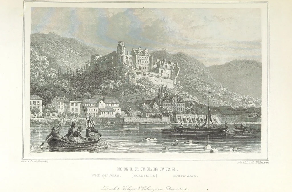 An illustration from Das Grossherzogthum Baden in malerischen Original-Ansichten. In Stahl gest. von J. Poppel und andern Begleitet von einem historischtopographischen Text von Dr. E. H, 1860, leaf 231