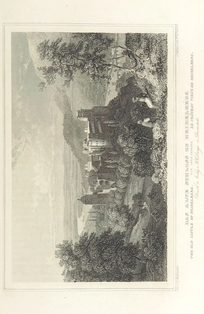 An illustration from Das Grossherzogthum Baden in malerischen Original-Ansichten. In Stahl gest. von J. Poppel und andern Begleitet von einem historischtopographischen Text von Dr. E. H, 1860, leaf 259