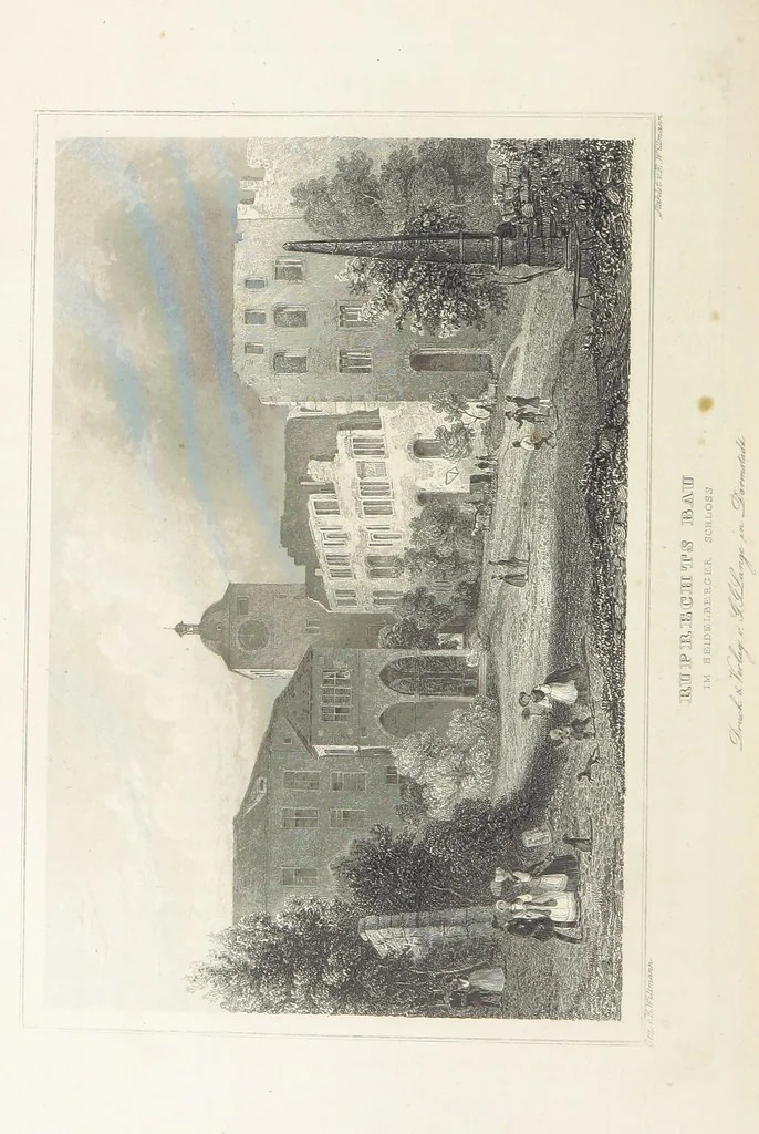 An illustration from Das Grossherzogthum Baden in malerischen Original-Ansichten. In Stahl gest. von J. Poppel und andern Begleitet von einem historischtopographischen Text von Dr. E. H, 1860, leaf 264