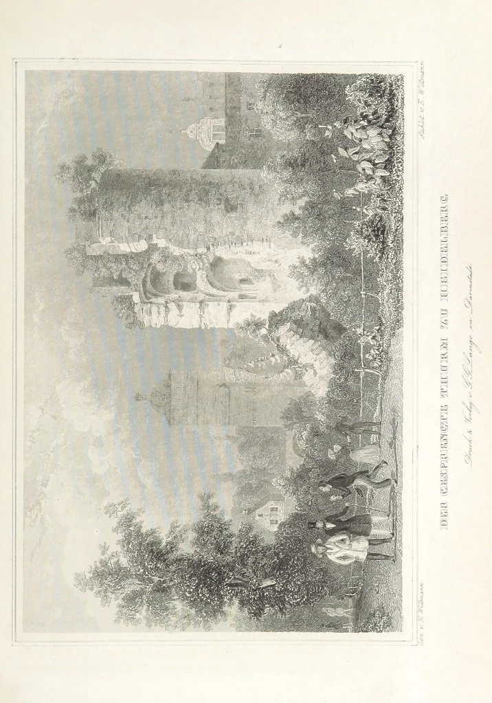 An illustration from Das Grossherzogthum Baden in malerischen Original-Ansichten. In Stahl gest. von J. Poppel und andern Begleitet von einem historischtopographischen Text von Dr. E. H, 1860, leaf 273