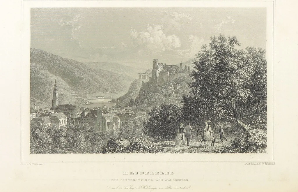 An illustration from Das Grossherzogthum Baden in malerischen Original-Ansichten. In Stahl gest. von J. Poppel und andern Begleitet von einem historischtopographischen Text von Dr. E. H, 1860, leaf 276