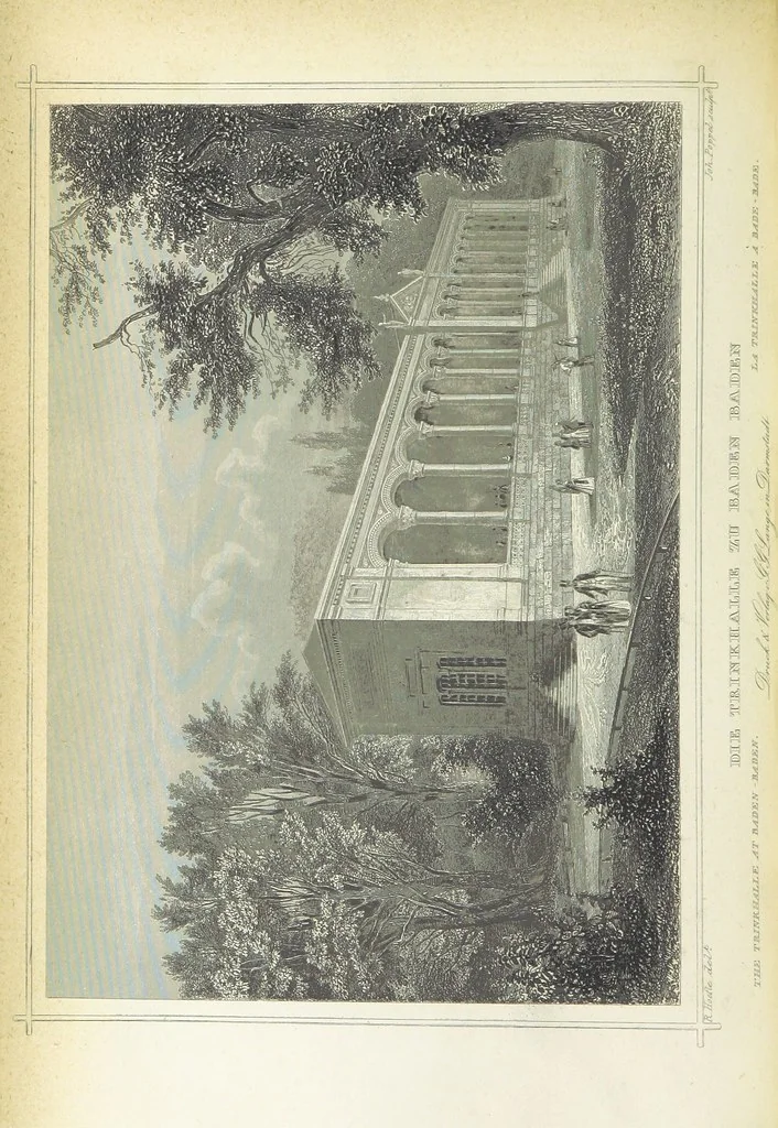 An illustration from Das Grossherzogthum Baden in malerischen Original-Ansichten. In Stahl gest. von J. Poppel und andern Begleitet von einem historischtopographischen Text von Dr. E. H, 1860, leaf 312