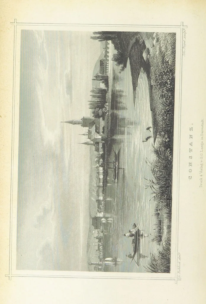 An illustration from Das Grossherzogthum Baden in malerischen Original-Ansichten. In Stahl gest. von J. Poppel und andern Begleitet von einem historischtopographischen Text von Dr. E. H, 1860, leaf 388