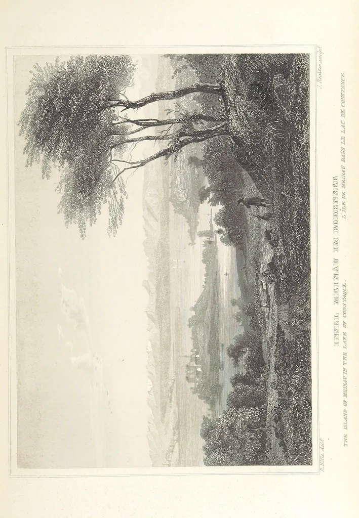 An illustration from Das Grossherzogthum Baden in malerischen Original-Ansichten. In Stahl gest. von J. Poppel und andern Begleitet von einem historischtopographischen Text von Dr. E. H, 1860, leaf 425