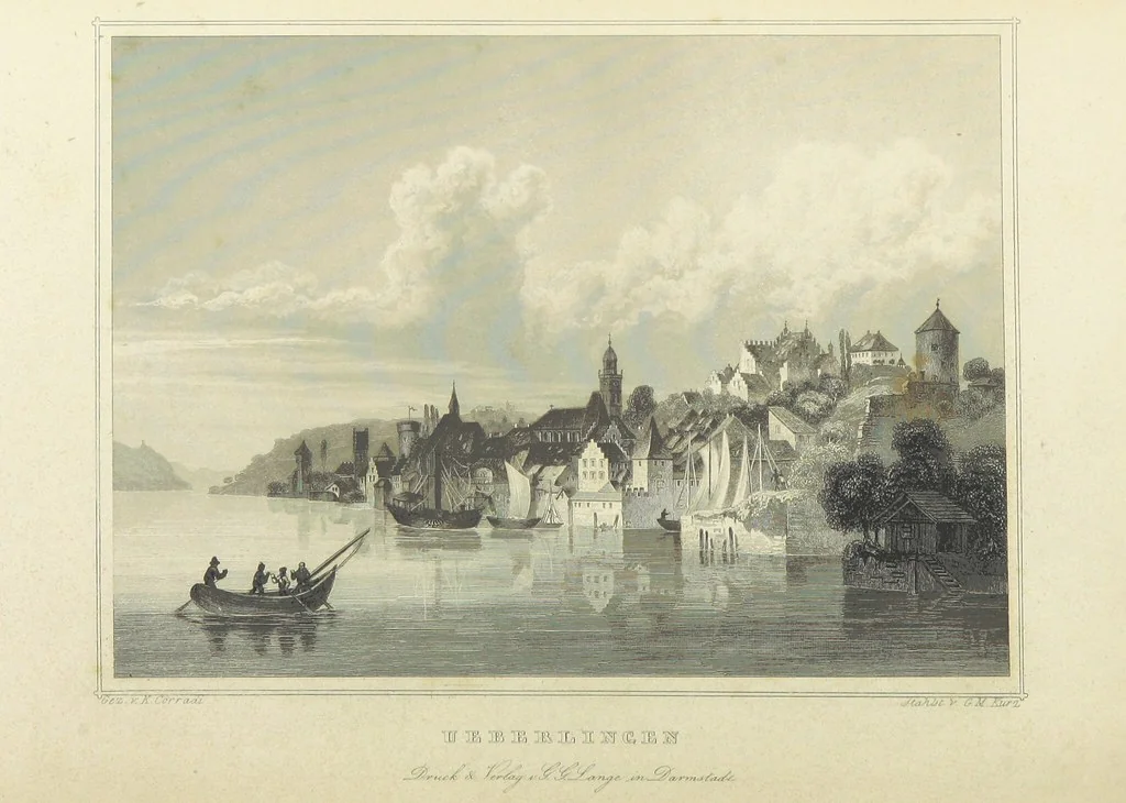 An illustration from Das Grossherzogthum Baden in malerischen Original-Ansichten. In Stahl gest. von J. Poppel und andern Begleitet von einem historischtopographischen Text von Dr. E. H, 1860, leaf 436