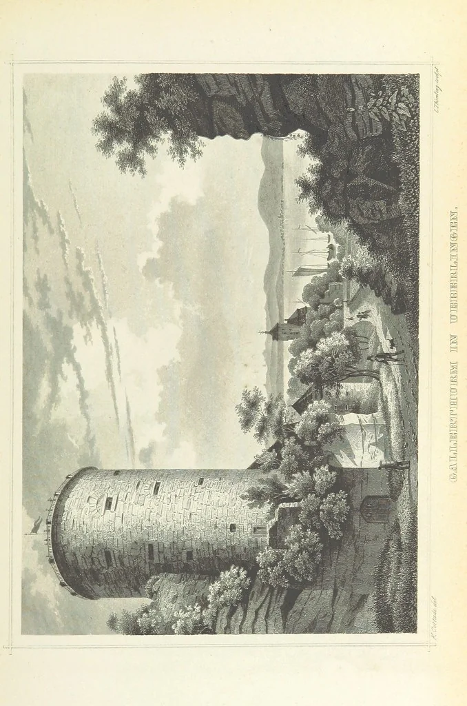 An illustration from Das Grossherzogthum Baden in malerischen Original-Ansichten. In Stahl gest. von J. Poppel und andern Begleitet von einem historischtopographischen Text von Dr. E. H, 1860, leaf 441