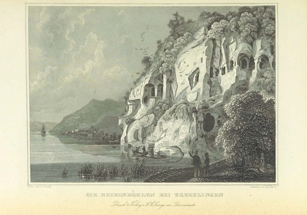 An illustration from Das Grossherzogthum Baden in malerischen Original-Ansichten. In Stahl gest. von J. Poppel und andern Begleitet von einem historischtopographischen Text von Dr. E. H, 1860, leaf 443