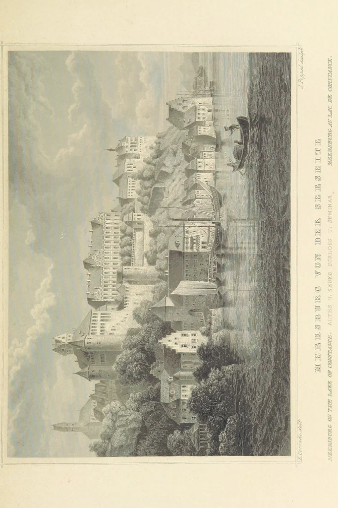 An illustration from Das Grossherzogthum Baden in malerischen Original-Ansichten. In Stahl gest. von J. Poppel und andern Begleitet von einem historischtopographischen Text von Dr. E. H, 1860, leaf 445