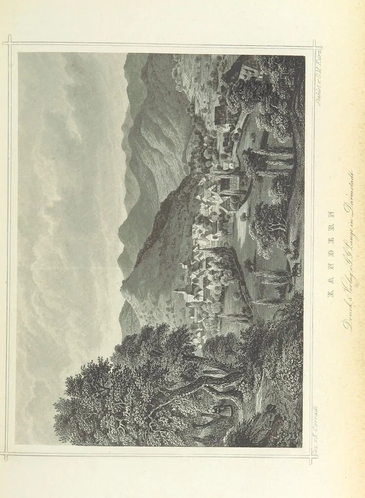 An illustration from Das Grossherzogthum Baden in malerischen Original-Ansichten. In Stahl gest. von J. Poppel und andern Begleitet von einem historischtopographischen Text von Dr. E. H, 1860, leaf 491
