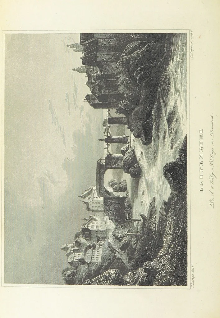 An illustration from Das Grossherzogthum Baden in malerischen Original-Ansichten. In Stahl gest. von J. Poppel und andern Begleitet von einem historischtopographischen Text von Dr. E. H, 1860, leaf 512