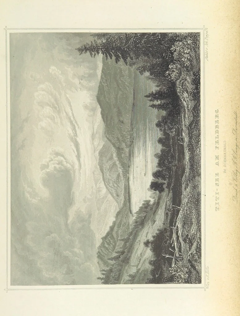 An illustration from Das Grossherzogthum Baden in malerischen Original-Ansichten. In Stahl gest. von J. Poppel und andern Begleitet von einem historischtopographischen Text von Dr. E. H, 1860, leaf 545