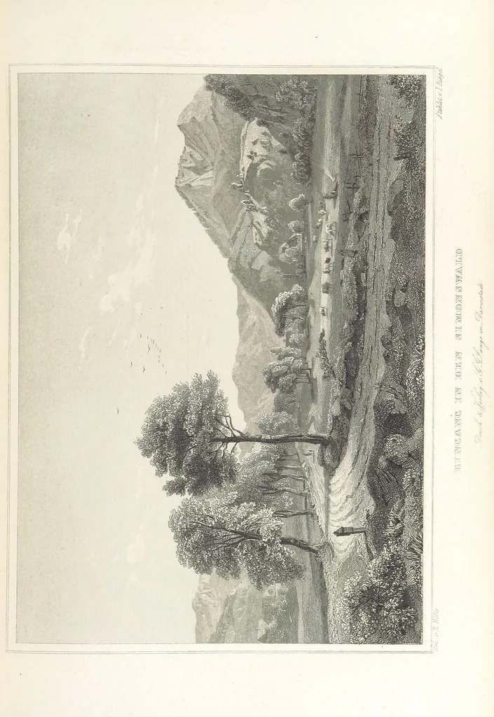 An illustration from Das Grossherzogthum Baden in malerischen Original-Ansichten. In Stahl gest. von J. Poppel und andern Begleitet von einem historischtopographischen Text von Dr. E. H, 1860, leaf 571