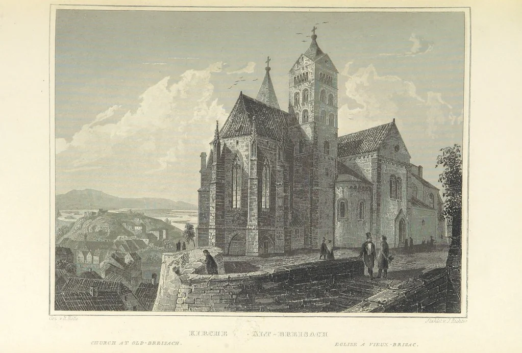 An illustration from Das Grossherzogthum Baden in malerischen Original-Ansichten. In Stahl gest. von J. Poppel und andern Begleitet von einem historischtopographischen Text von Dr. E. H, 1860, leaf 647
