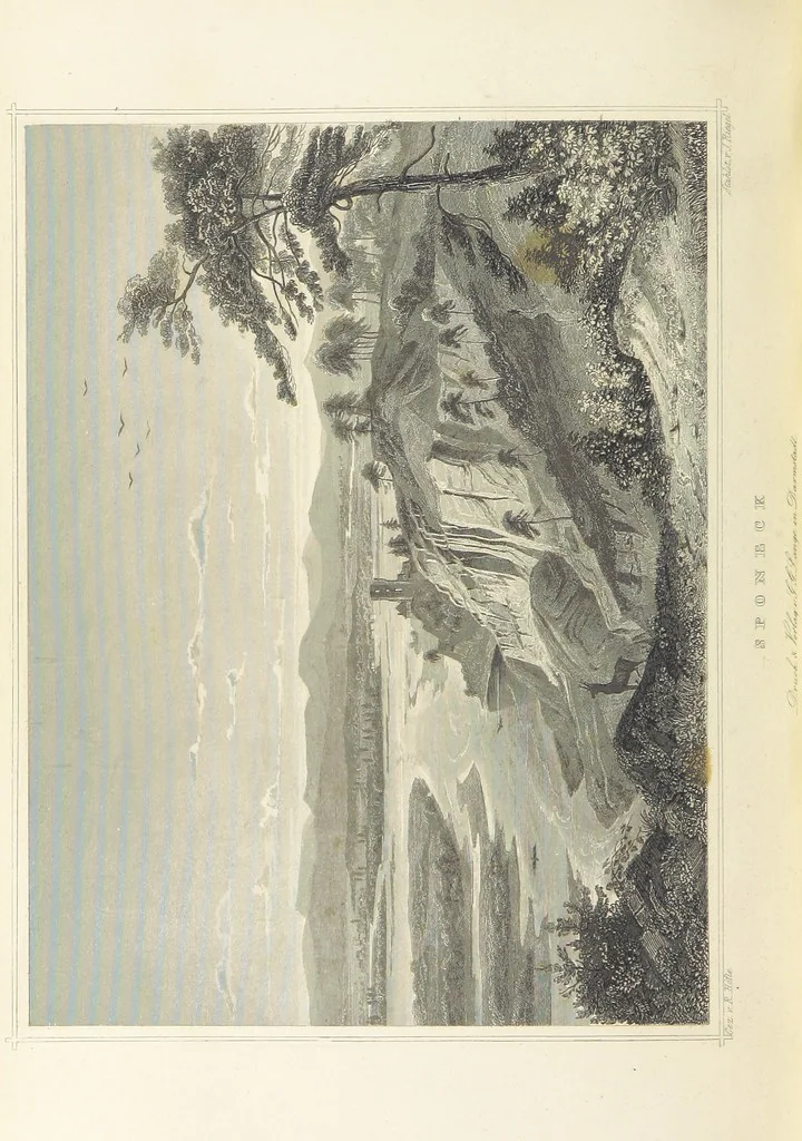 An illustration from Das Grossherzogthum Baden in malerischen Original-Ansichten. In Stahl gest. von J. Poppel und andern Begleitet von einem historischtopographischen Text von Dr. E. H, 1860, leaf 664