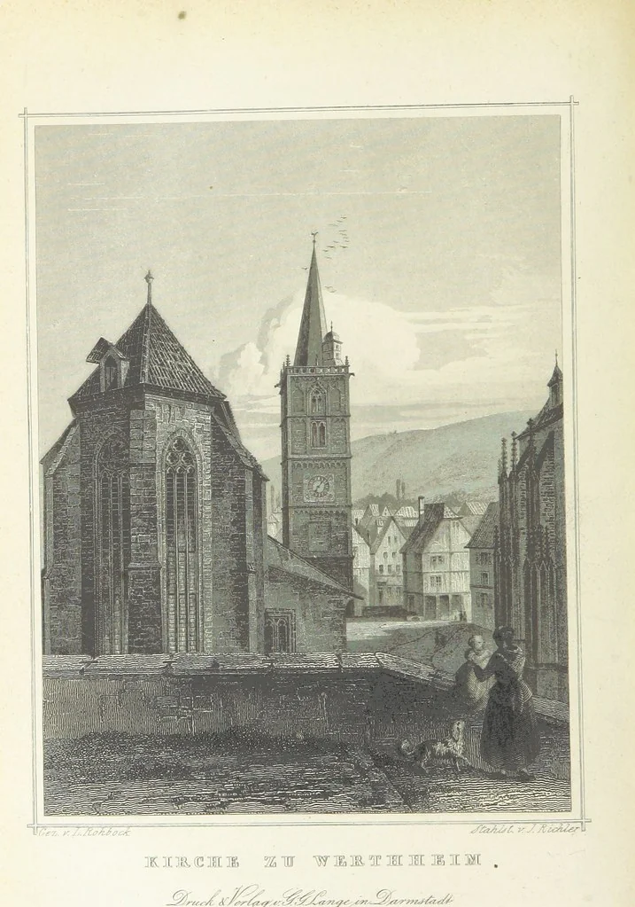 An illustration from Das Grossherzogthum Baden in malerischen Original-Ansichten. In Stahl gest. von J. Poppel und andern Begleitet von einem historischtopographischen Text von Dr. E. H, 1860, leaf 790