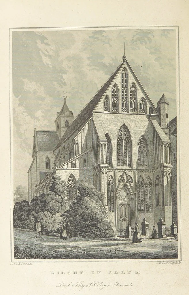 An illustration from Das Grossherzogthum Baden in malerischen Original-Ansichten. In Stahl gest. von J. Poppel und andern Begleitet von einem historischtopographischen Text von Dr. E. H, 1860, leaf 848