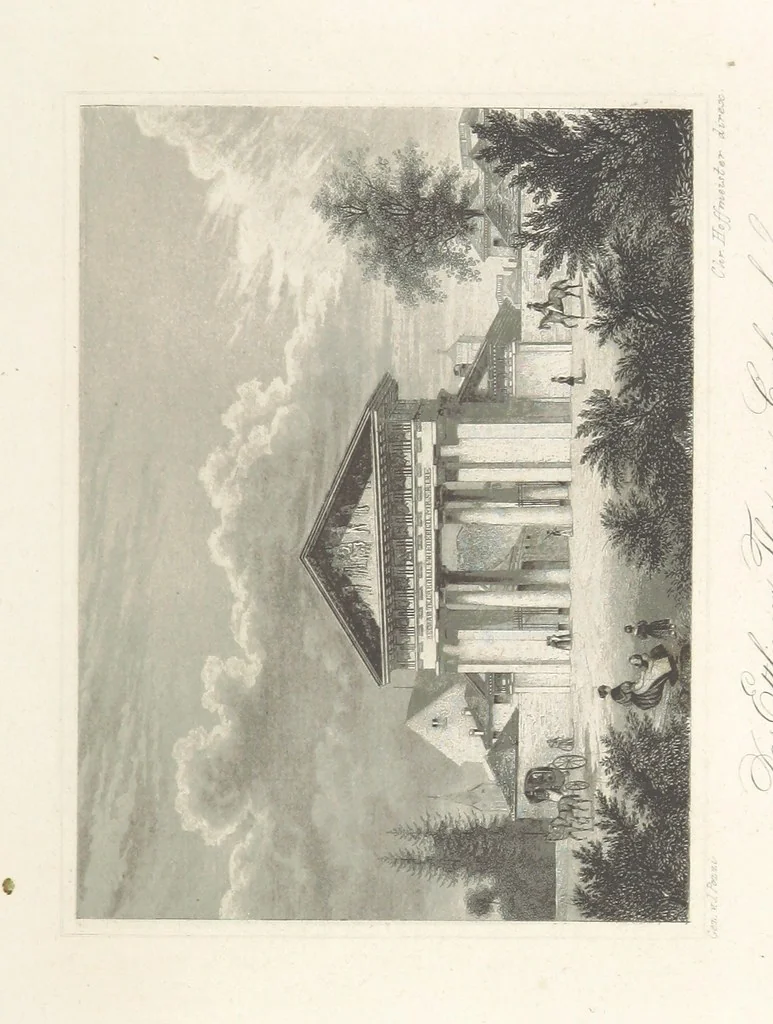 An illustration from Das Grossherzogthum Baden in malerischen Original-Ansichten. In Stahl gest. von J. Poppel und andern Begleitet von einem historischtopographischen Text von Dr. E. H, 1860, leaf 97